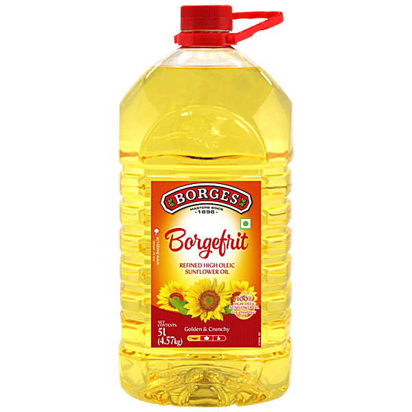 Buy High Mufa Oleic Sunflower Oil 5 Ltr Bottle Online At Best