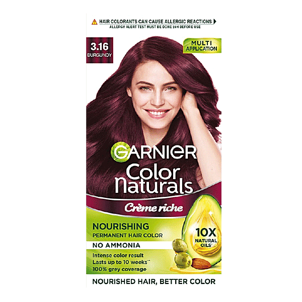 Buy Garnier Black Naturals Shade 316 Natural Burgundy 1 Pc Online at