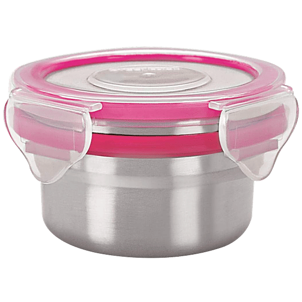 Buy Steel Lock Airtight Storage Food Steel Containers Sl 1101 100 Ml