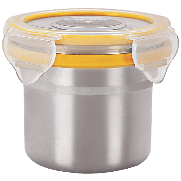 Buy Steel Lock Airtight Storage Food Steel Containers Sl 1102 180 Ml