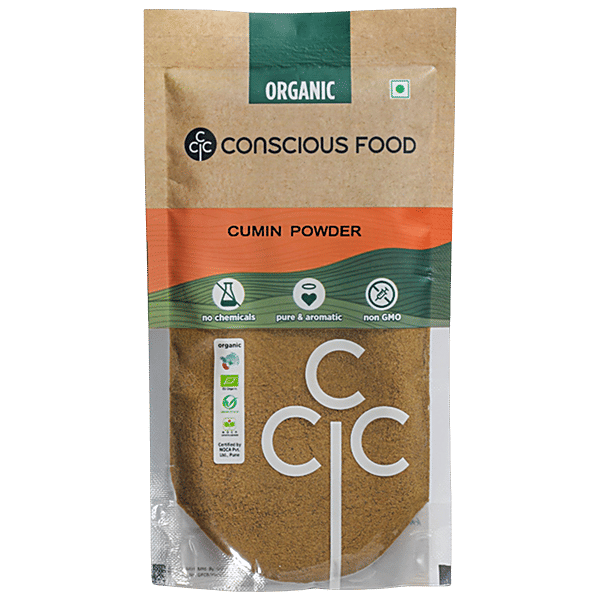 Buy Conscious Food Cumin Powder 100 Gm Pouch Online at the Best Price