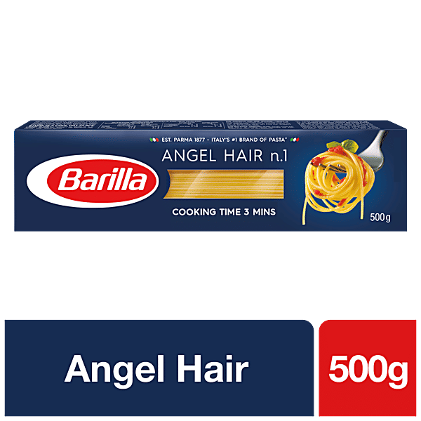Buy Barilla High Quality Durum Wheat Pasta Angel Hair 500 Gm Carton ...