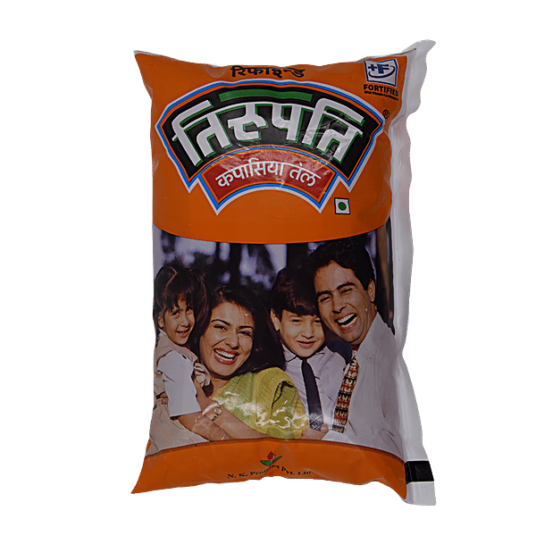 Buy Tirupati Cotton Seed Oil 1 Ltr Online at the Best Price of Rs 121.
