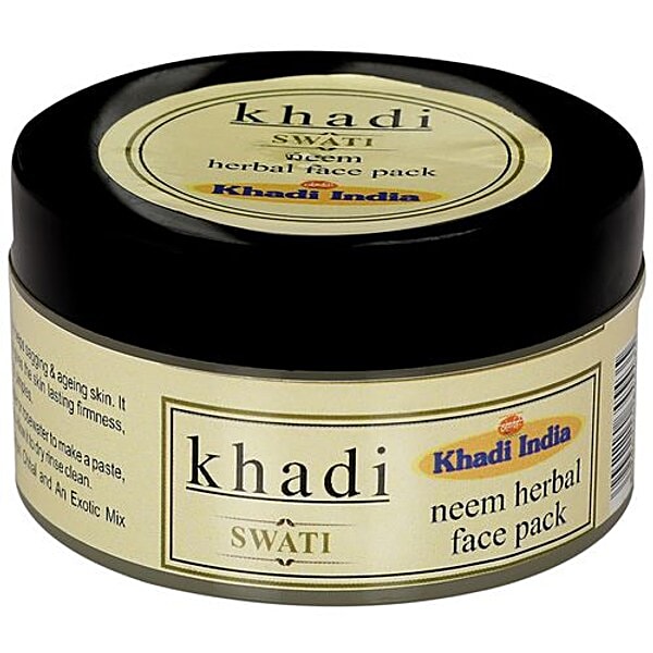Buy Swati Khadi Neem Herbal Face Pack Instant Face Lifting & Face