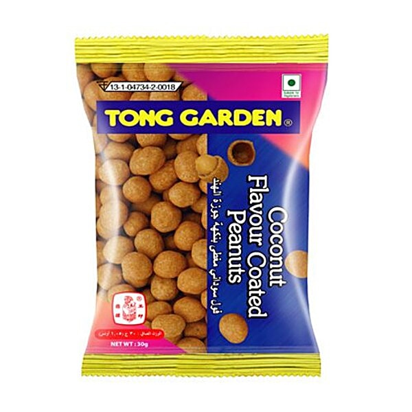 Buy Tong Garden Peanuts Coconut Flavour Coated 30 Gm Online at the Best Price of Rs null bigbasket