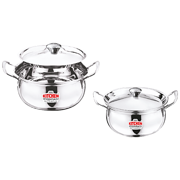 Buy Kitchen Essentials Cook & Serve Set Stainless Steel Casserole