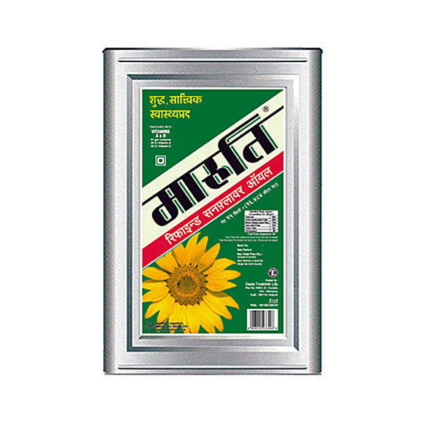 Buy Maruti Refined Sunflower Oil 15 Ltr Tin Online at the Best Price of Rs null bigbasket