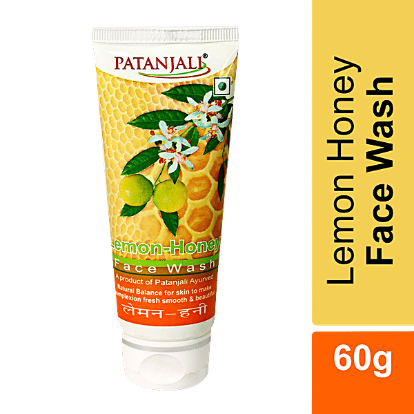 Buy Patanjali Face Wash Lemon Honey 60 Gm Online At Best Price of Rs 33