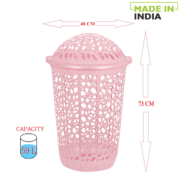 Buy Nakoda Excel Laundry Basket Large 50 Ltr Online At Best Price of Rs