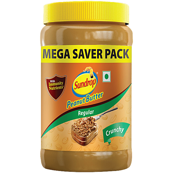 Buy Sundrop Peanut Butter Crunchy 508 Gm Jar Online At Best Price