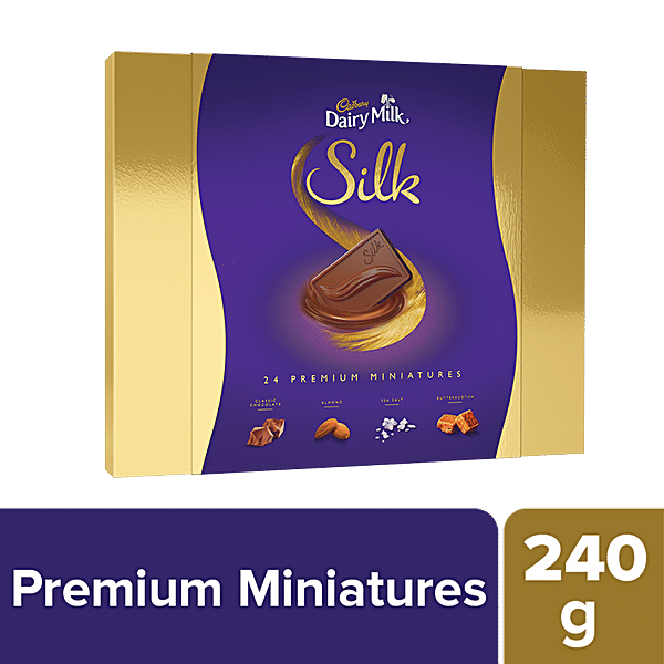 Buy Cadbury Dairy Milk Silk Premium Miniatures Chocolate Gift Box