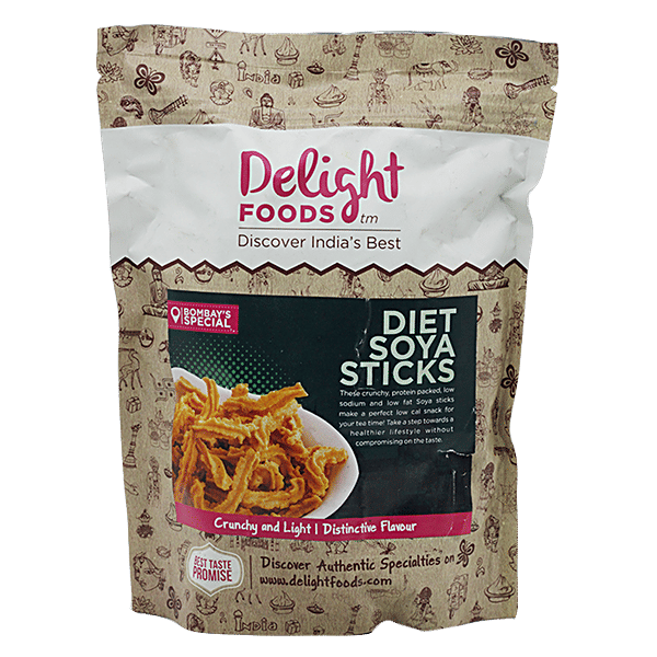 Buy Delight Foods Namkeen Diet Soya Sticks 200 Gm Online At Best Price