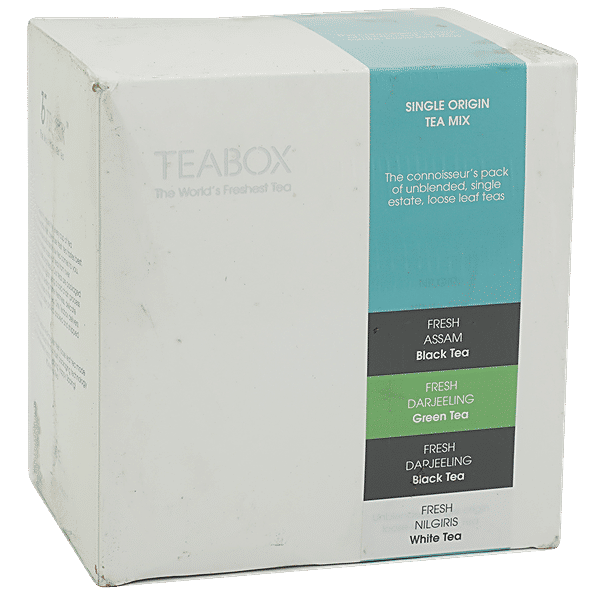 Buy Teabox Tea Combo Assam Black Darjeeling Black Darjeeling Green