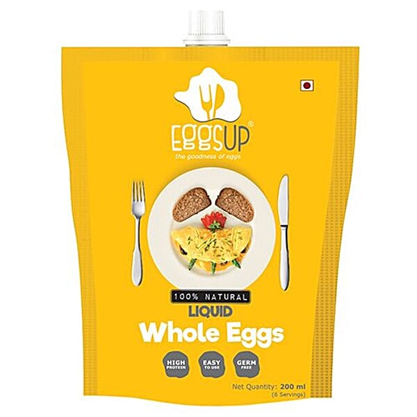 Buy Eggsup Liquid Whole Eggs 200 Ml Online At Best Price of Rs null