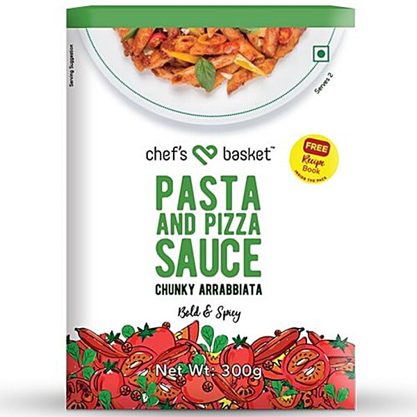 Buy Chefs Basket Pasta & Pizza Sauce Chunky Arrabbiata Online at Best