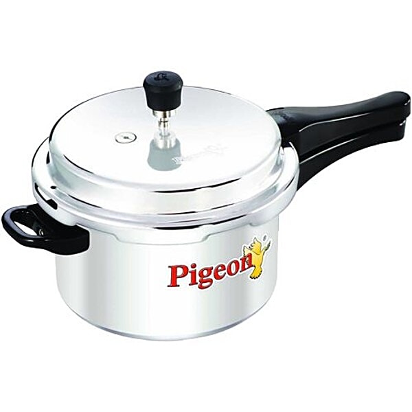 Buy Pigeon Pressure Cooker Deluxe Aluminium Outer Lid 5 Ltr Online At