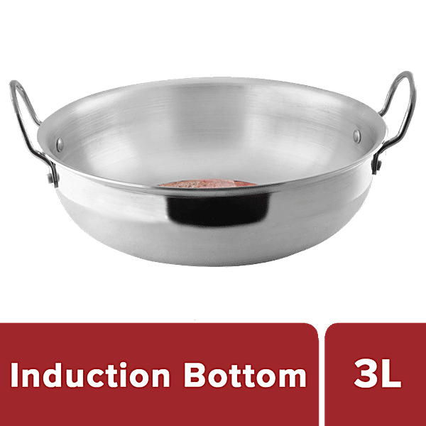 Buy Le Kaviraj Aluminium Kadai Induction Base 3 Ltr Online At Best