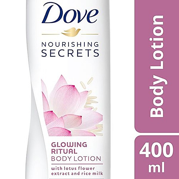 Buy Dove Body Lotion Glowing Ritual 400 Ml Online At Best Price of Rs