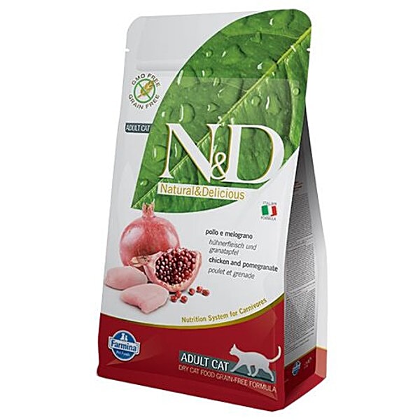 Buy Farmina Pet Food Chicken Pomegranate Nd Low Grain Adult Cat 5 Kg