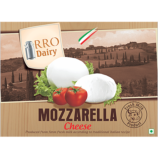 Buy Rro Dairy Cheese Mozzarella 200 Gm Online At Best Price of Rs 350