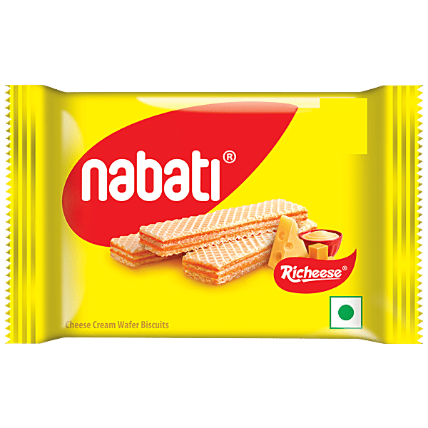Buy Nabati Richeese Cheese Cream Wafer Biscuits Crunchy, Crispy, Rich