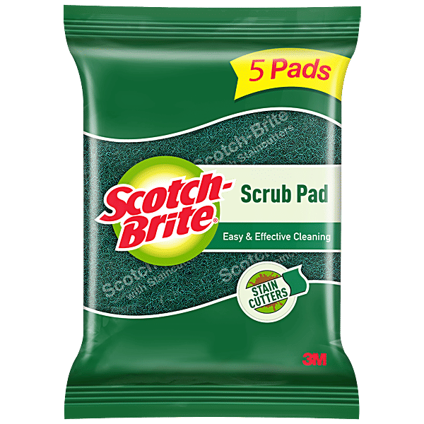 Buy Scotch brite Scrub Pad 25.48 gm (Pack of 5) Online at Best Price