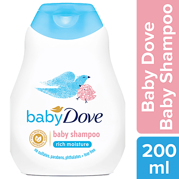 Buy Baby Dove Rich Moisture Shampoo No Parabens & Sulfates Online at