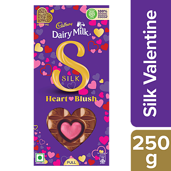 Buy Cadbury Dairy Milk Silk Valentine Special Gift Pack, Heart Pop, 250 gm Online at Best Price