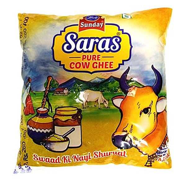 Buy Saras Pure Cow Ghee Online at Best Price of Rs null bigbasket