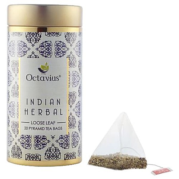 Buy Octavius Herbal Tea Indian Whole Leaf 20 Bags Online At Best Price