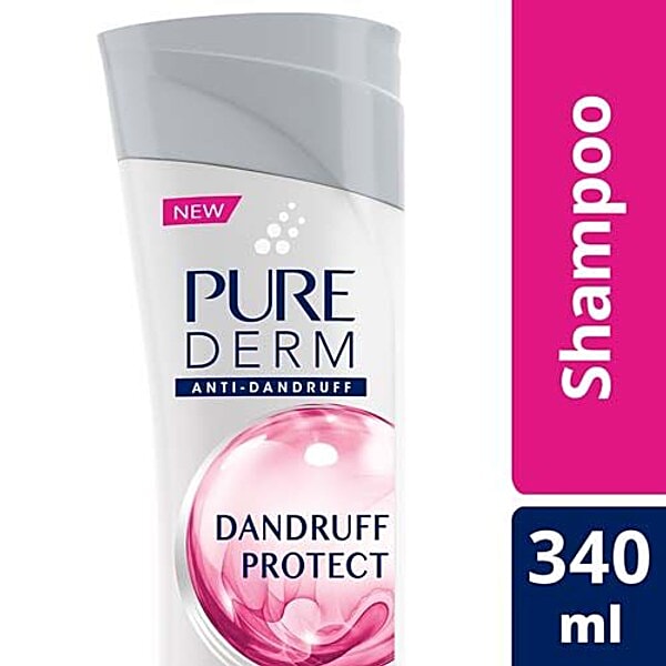 Buy Pure Derm Shampoo Dandruff Protect 340 Ml Online At Best Price of