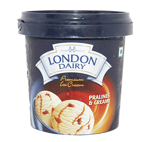 Buy London Dairy Premium Ice Cream Praline and Cream Online at Best