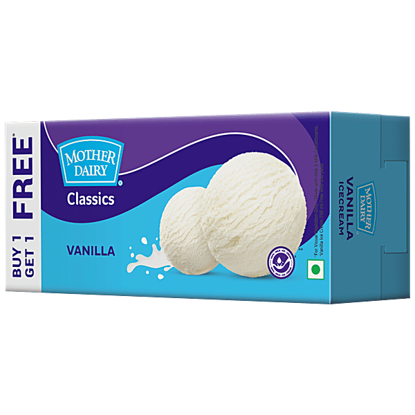 Buy Mother Dairy Ice Cream Vanilla 700 Ml Online At Best Price of Rs