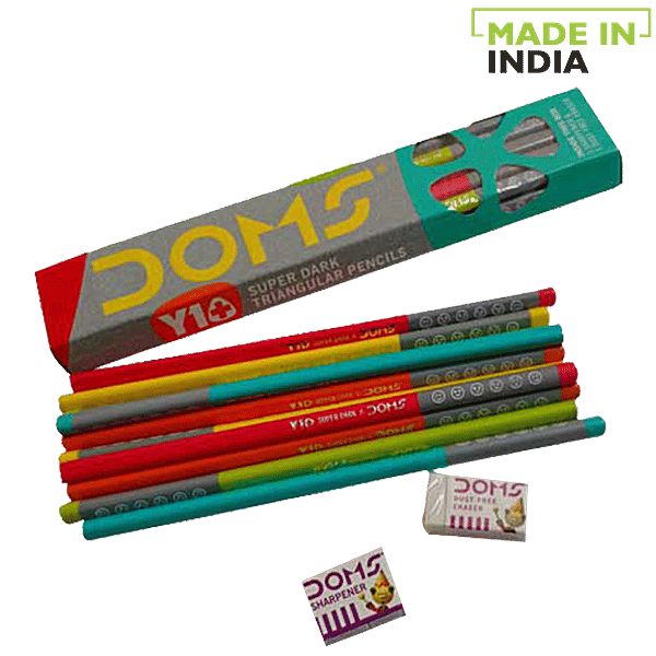 Buy Doms Pencil Y 10 Pcs Online At Best Price of Rs 50 bigbasket
