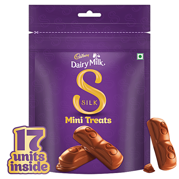 Buy Cadbury Dairy Milk Silk Chocolate Home Treats Online at Best Price