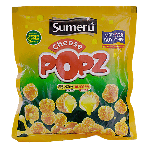 Buy sumeru Cheese Popz Online at Best Price of Rs 120 bigbasket