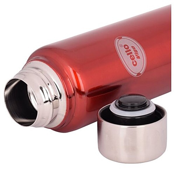 Buy Cello Flask Stainless Steel, Vigo, Red Online at Best Price of Rs