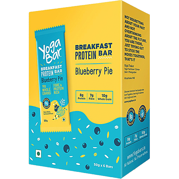 Buy Yoga Bar Breakfast Protein Bars Blueberry Pie, Healthy Snack