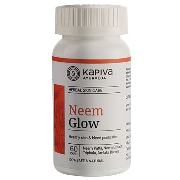 Buy Kapiva Ayurveda Neem Glow Capsules Online at Best Price of Rs 175