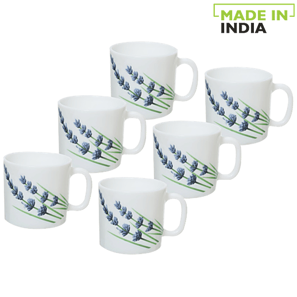 Buy LaOpala Chai/Opalware Coffee Mug Set English Lavender Online at