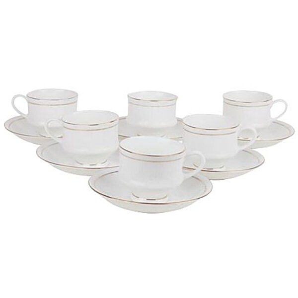 Buy BP Bharat Chai/Bonechina Tea/Coffee Cup & Saucer 101200 Series
