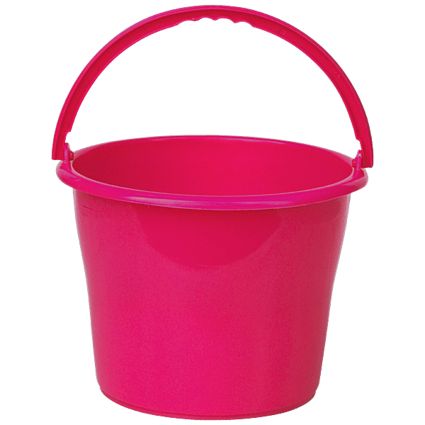 Buy Princeware Plastic Bucket For Bathing/Cleaning, With Handle