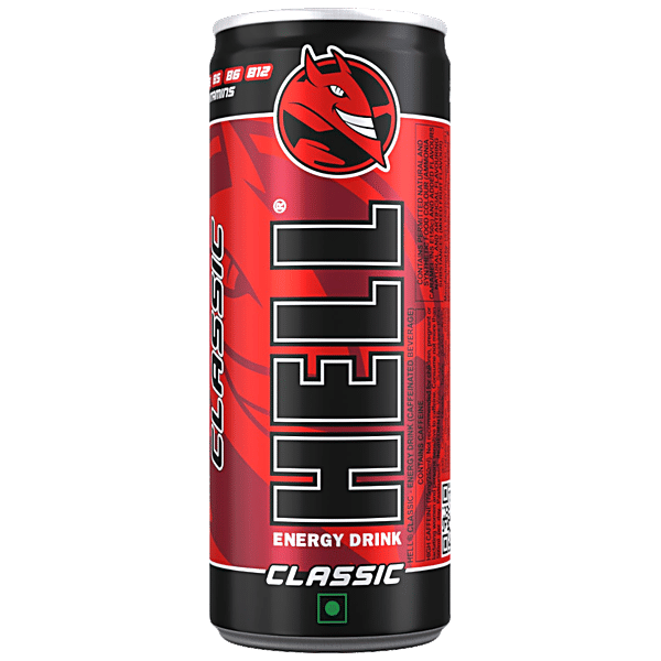Buy HELL ENERGY Drink Classic, Caffeinated Beverage Online at Best