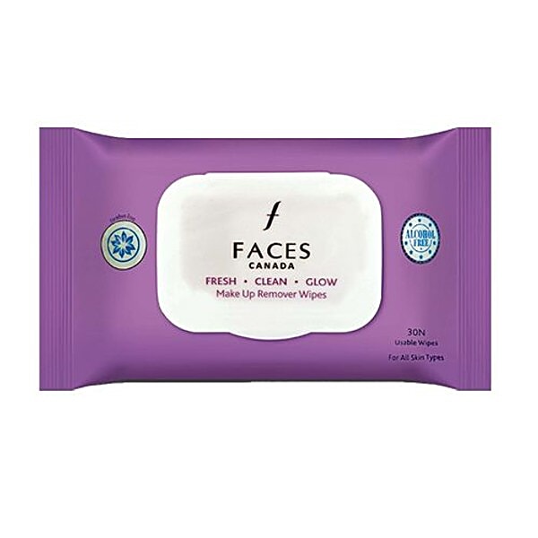 Buy FACES CANADA Fresh Clean Glow Makeup Remover Wipes Online at Best