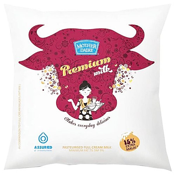Buy Mother Dairy Premium Milk Online at Best Price of Rs null bigbasket