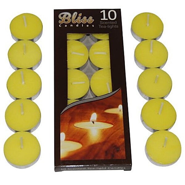 Buy Fish Scented Tea light Candle Lemon Grass Online at Best Price of Rs 79 bigbasket