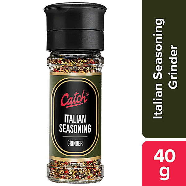Buy Catch Italian Seasoning Grinder Spices & Herbs Blend, For Pizza