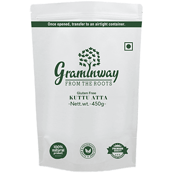 Buy Graminway Gluten Free Kuttu Atta/Buckwheat Flour Online at Best