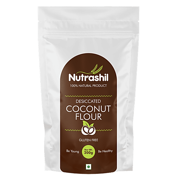 Buy Nutrashil Desiccated Coconut Flour Online at Best Price of Rs 145.