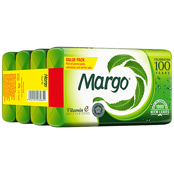 Buy Margo Original Neem Soap With Goodness Of 1000 Neem Leaves Online at Best Price of Rs 100